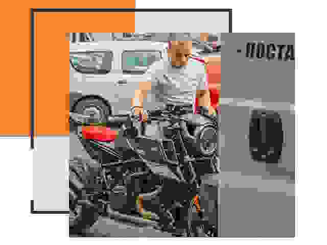 Перевозка мотоцикла по России - Услуги Перевозка-Бгв
