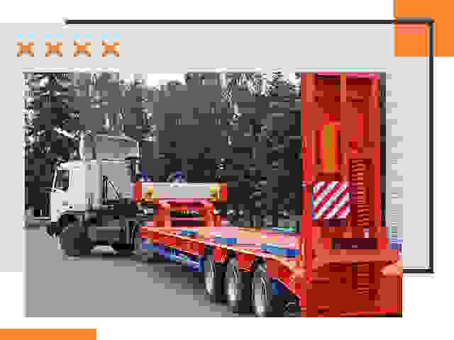 Перевозки на тралах и платформах в Благовещенске